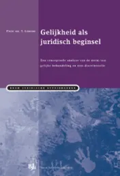 Omslag van Gelijkheid als juridisch beginsel