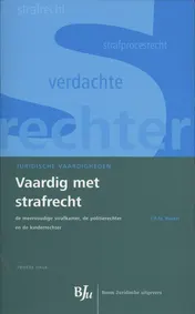 Omslag van Vaardig met strafrecht