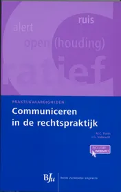Omslag van Communiceren in de rechtspraktijk
