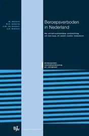 Omslag van Beroepsverboden in Nederland