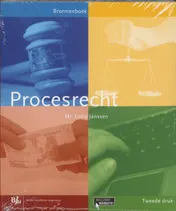 Omslag van Procesrecht