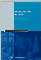 Omslag van Recht, vaardig en zeker