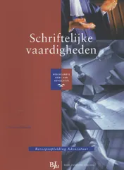 Omslag van Schriftelijke vaardigheden