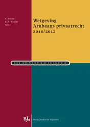 Omslag van Wetgeving Arubaans privaatrecht 2010/2011