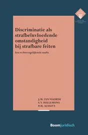 Omslag van Discriminatie als strafbeïnvloedende omstandigheid bij strafbare feiten