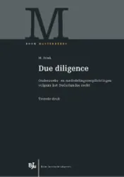 Omslag van Due diligence