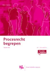 Omslag van Procesrecht begrepen