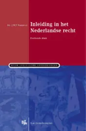 Omslag van Inleiding in het Nederlandse recht