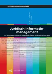 Omslag van Juridisch informatiemanagement