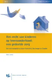 Omslag van Het recht van kinderen op levensonderhoud : een gedeelde zorg