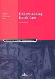 Omslag van Understanding Dutch law