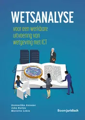 Omslag van Wetsanalyse
