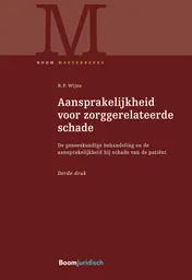 Omslag van Aansprakelijkheid voor zorggerelateerde schade