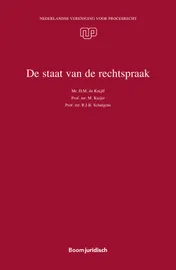 Omslag van De staat van de rechtspraak