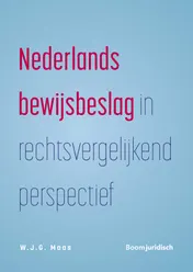 Omslag van Nederlands bewijsbeslag in rechtsvergelijkend perspectief