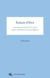 Omslag van Raison d'etre
