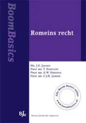 Omslag van Romeins recht