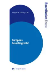 Omslag van Europees belastingrecht