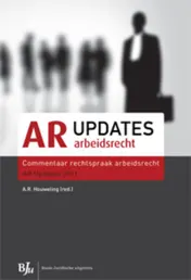 Omslag van Commentaar rechtspraak arbeidsrecht AR Updates 2011