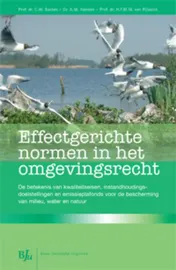 Omslag van Effectgerichte normen in het omgevingsrecht