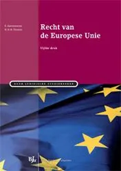 Omslag van Recht van de Europese Unie