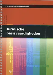 Omslag van Juridische basisvaardigheden