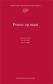 Omslag van Proces op maat
