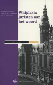 Omslag van Whiplash juristen aan het woord