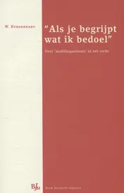Omslag van Als je begrijpt wat ik bedoel