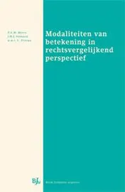 Omslag van Modaliteiten van betekening in rechtsvergelijkend perspectief