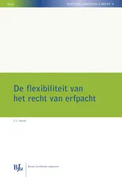 Omslag van De flexibiliteit van het recht van erfpacht