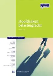 Omslag van Hoofdzaken belastingrecht