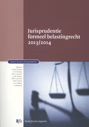 Omslag van Jurisprudentie formeel belastingrecht 2013/2014