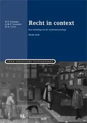 Omslag van Recht in context