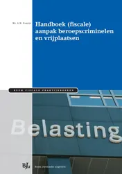 Omslag van Handboek (fiscale) aanpak beroepscriminelen en vrijplaatsen