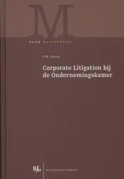 Omslag van Corporate litigation bij de ondernemingskamer