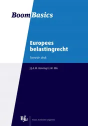 Omslag van Europees belastingrecht