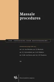 Omslag van Massale procedures