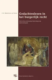 Omslag van Gedachtenlezen in het burgerlijk recht