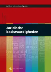 Omslag van Juridische basisvaardigheden