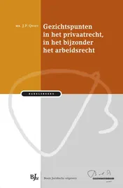 Omslag van Gezichtspunten in het privaatrecht, in het bijzonder het arbeidsrecht