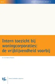 Omslag van Intern toezicht bij woningcorporaties