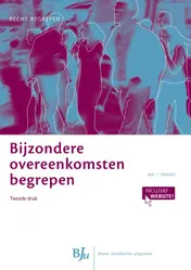 Omslag van Bijzondere overeenkomsten begrepen