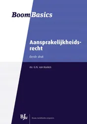Omslag van Aansprakelijkheidsrecht