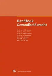 Omslag van Handboek gezondheidsrecht