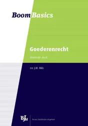 Omslag van Goederenrecht
