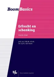 Omslag van Erfrecht en schenking
