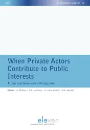 Omslag van When private actors contribute to public interests