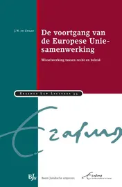 Omslag van De voortgang van de Europese Unie-samenwerking
