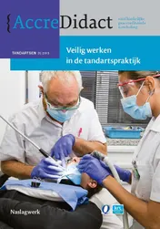 Omslag van Veilig werken in de tandartspraktijk